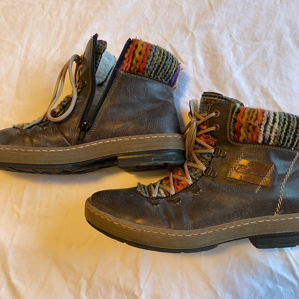 Rieker Cozy Lined Boots